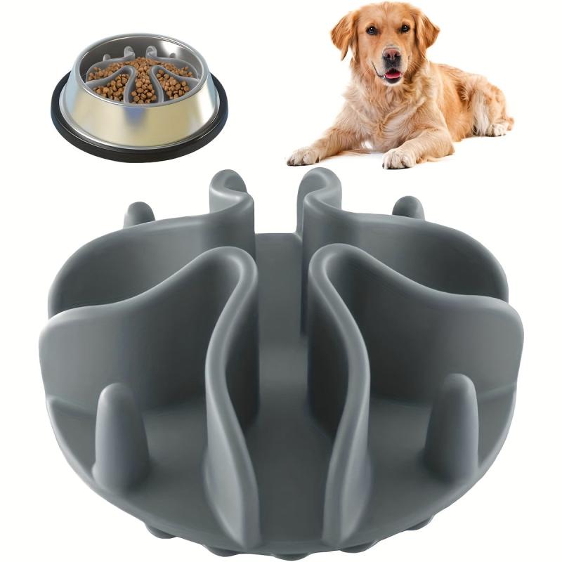 Silicone Slow Feeder Dog Bowl Insert for Small to Large Dogs
