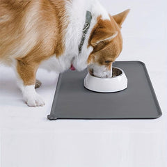 Waterproof Silicone Pet Food Mat for Cats and Dogs