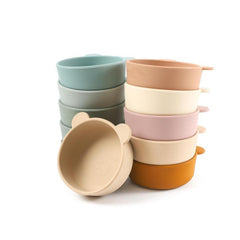 Silicone Cat Shaped Pet Bowl - Non Slip & Easy to Clean