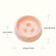 Cat Slow Feeding Bowl Anti Choking Puzzle Food Bowl Non-Slip Water Bowl
