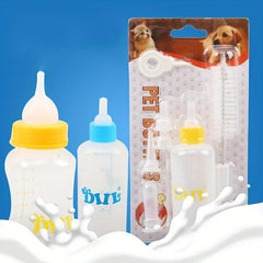 Pet Nursing Feeder Bottle Kits - Kitten Puppy Milk Feeding Bottle