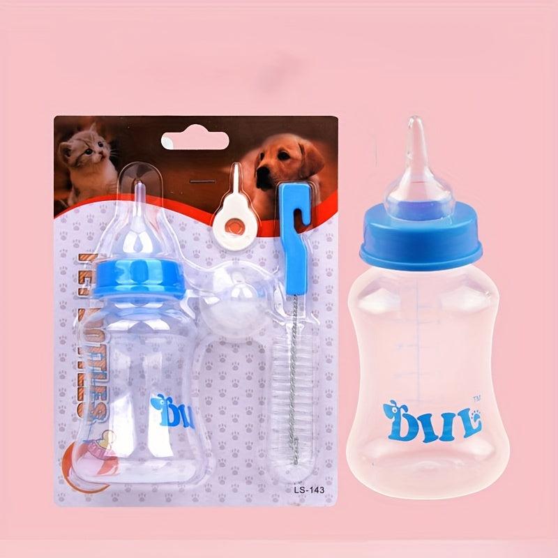 Pet Nursing Feeder Bottle Kits - Kitten Puppy Milk Feeding Bottle