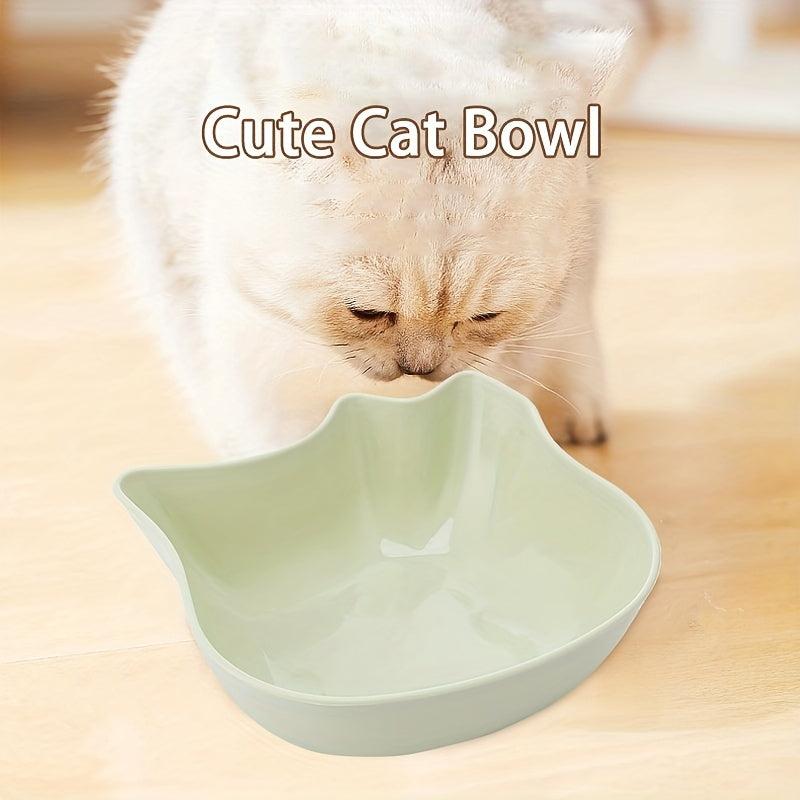 Non Slip Cat Bowls for Indoor Cats and Kittens, Adorable Design