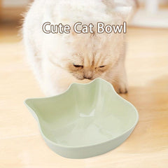 Non Slip Cat Bowls for Indoor Cats and Kittens, Adorable Design