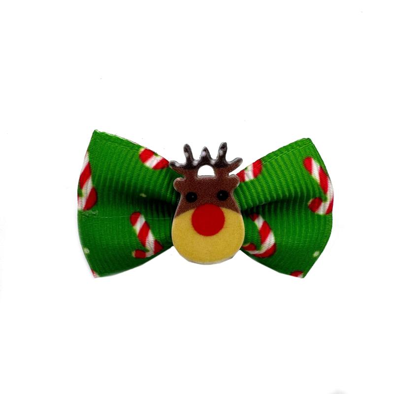 20pc Christmas Dog Headband Mixed Colors Dog Hair Bows Pet Grooming Accessories