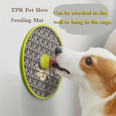 Slow Feeder Non choking Pet TPR Bowl For Dog And Cat Anxiety Relief