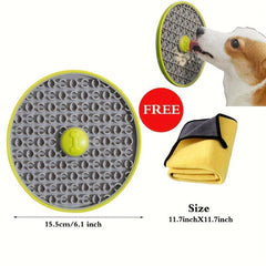 Slow Feeder Non choking Pet TPR Bowl For Dog And Cat Anxiety Relief