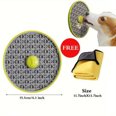 Slow Feeder Non choking Pet TPR Bowl For Dog And Cat Anxiety Relief