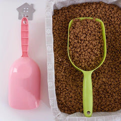 Multifunctional Cat Food Spoon Plastic Cat Food Feeder Scoop