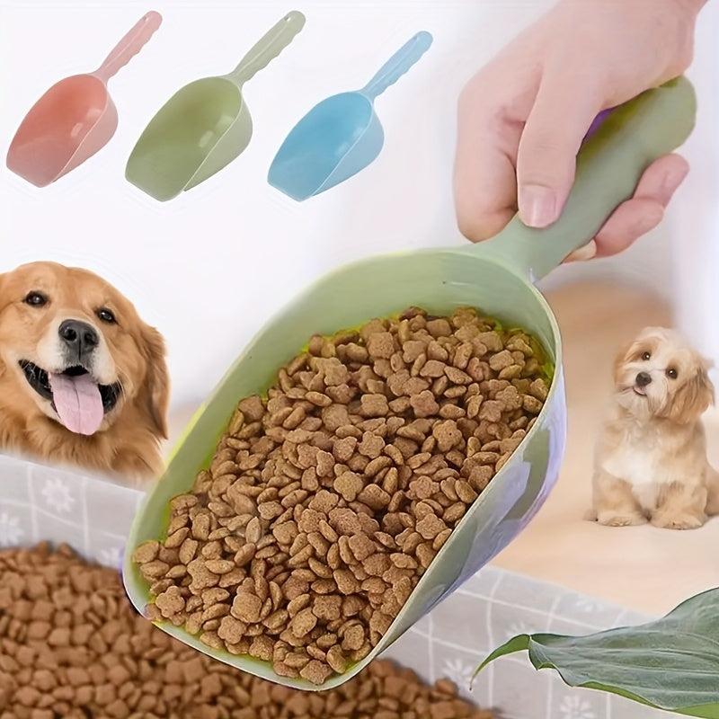 Multifunctional Cat Food Spoon Plastic Cat Food Feeder Scoop