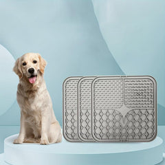 Dog Feeding Mat Slow Feeder Licking Pad Anxiety Relief