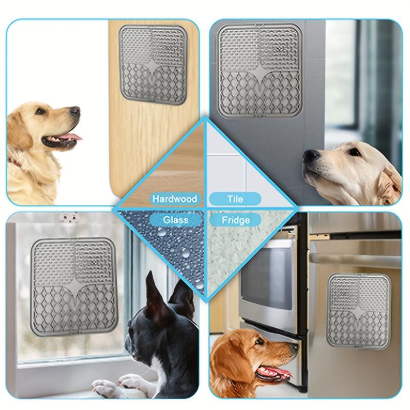 Dog Feeding Mat Slow Feeder Licking Pad Anxiety Relief