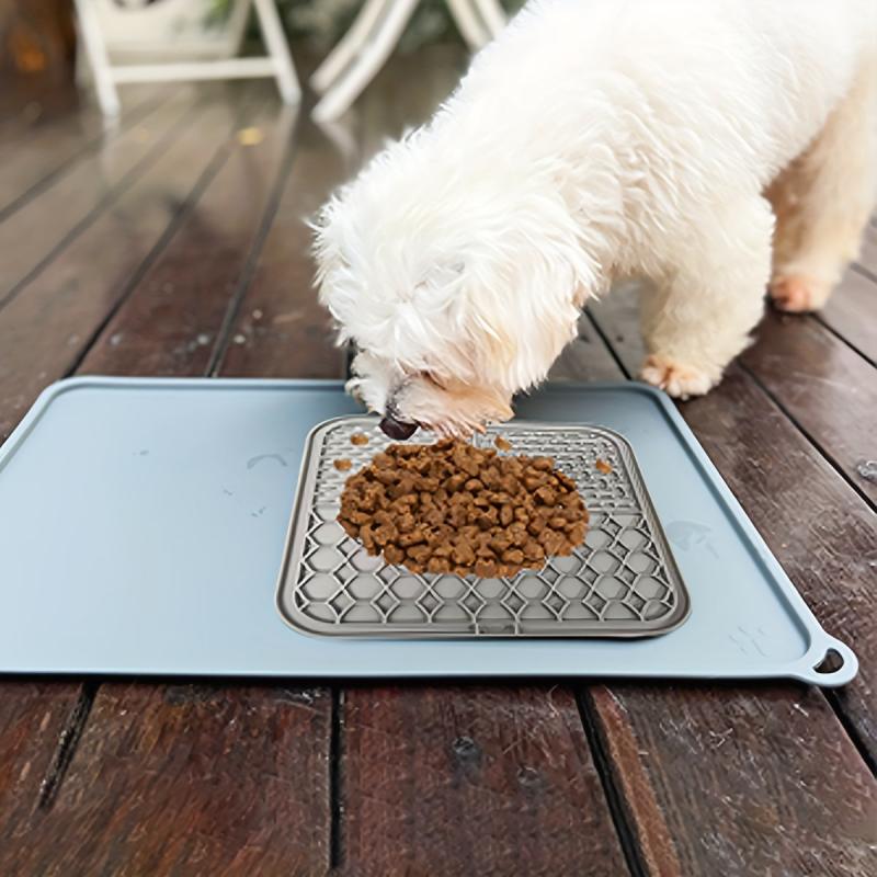 Dog Feeding Mat Slow Feeder Licking Pad Anxiety Relief