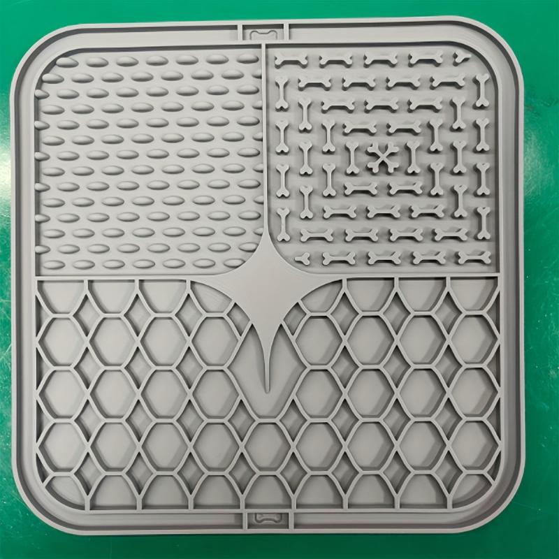 Dog Feeding Mat Slow Feeder Licking Pad Anxiety Relief