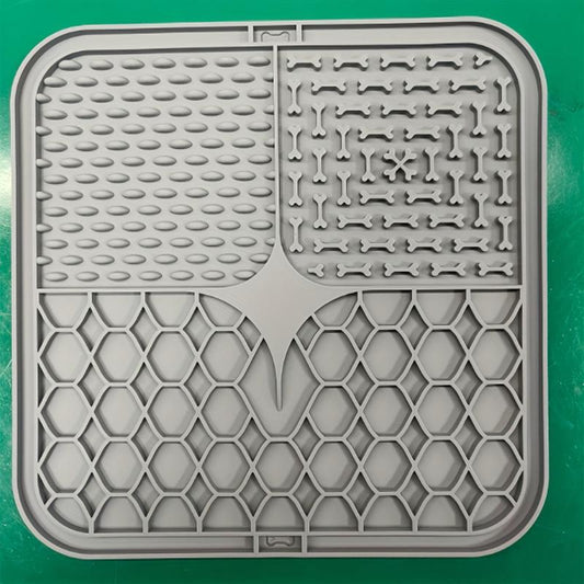 Dog Feeding Mat Slow Feeder Licking Pad Anxiety Relief