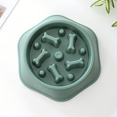 Anti-choking Slow Feeder Dog Bowl for Anxiety Relief