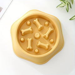 Anti-choking Slow Feeder Dog Bowl for Anxiety Relief