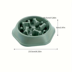 Anti-choking Slow Feeder Dog Bowl for Anxiety Relief