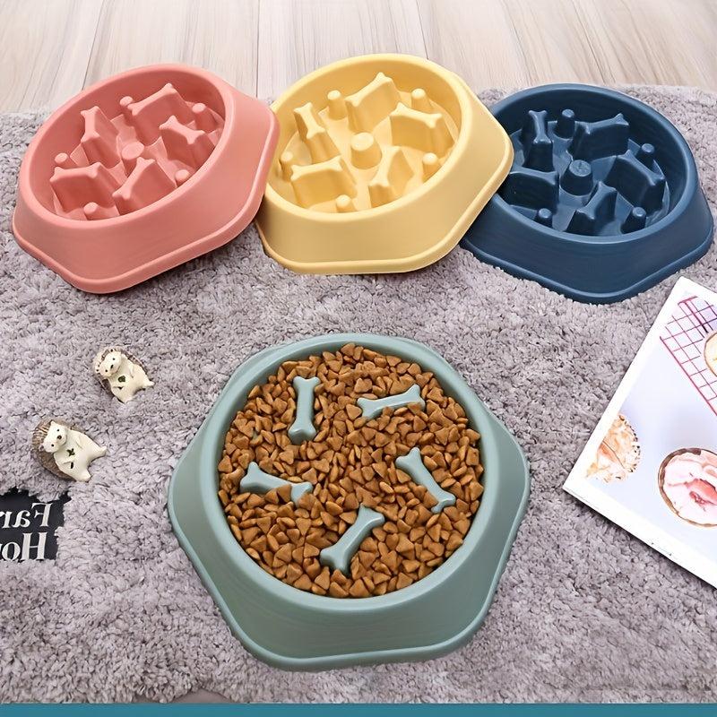 Anti-choking Slow Feeder Dog Bowl for Anxiety Relief