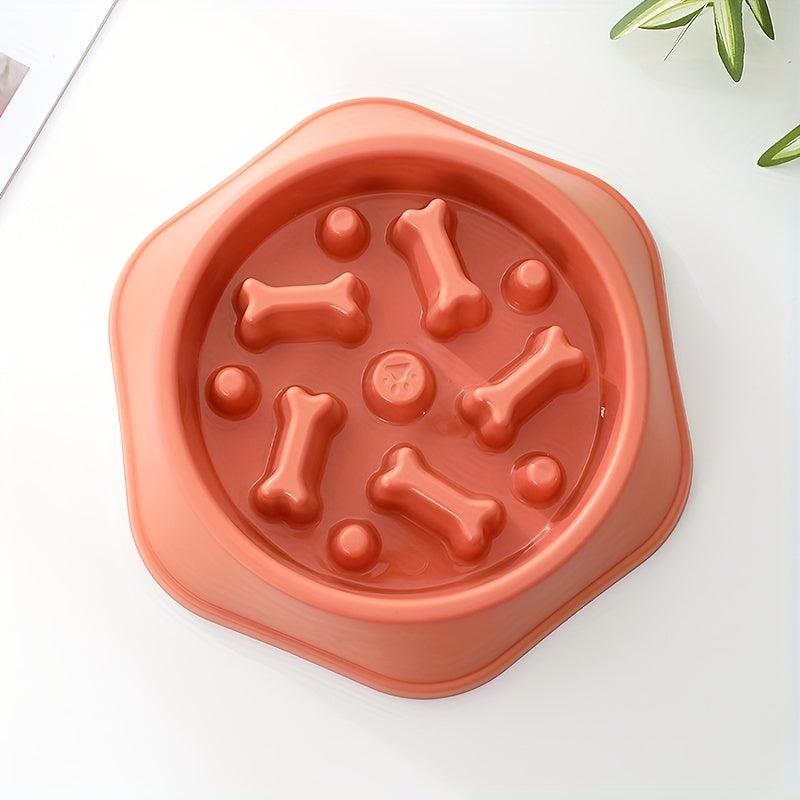 Anti-choking Slow Feeder Dog Bowl for Anxiety Relief