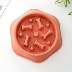 Anti-choking Slow Feeder Dog Bowl for Anxiety Relief