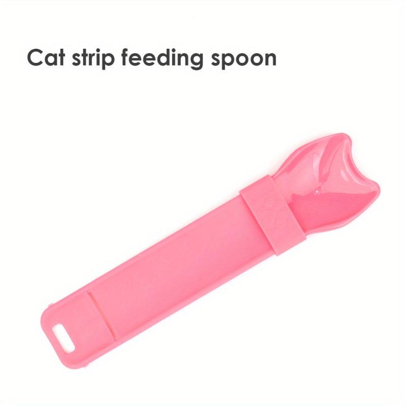 Cat Feeding Spoon Cat Strip Squeeze Spoon Pet Supplies