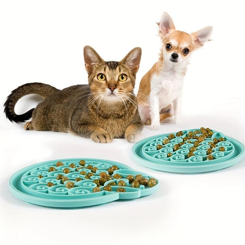 Silicone Pet Slow Feeder Mat for Dogs with Anxiety