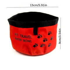Collapsible Dog Water Bowl Outdoor Leak Proof Feeding Bottle