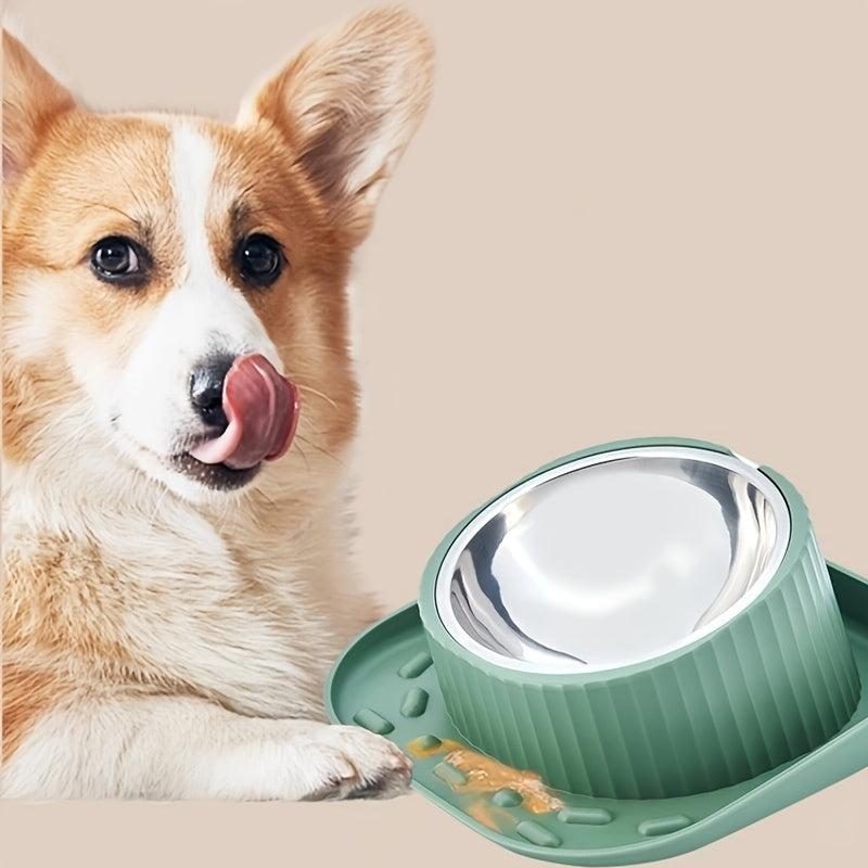 Stainless Steel Cat & Dog Food & Water Bowl