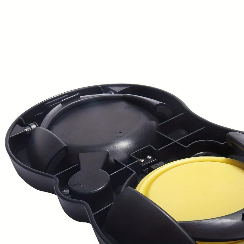 Portable Elevated Double Bowl Feeder for Dogs with Automatic Water Bottle