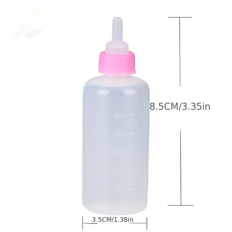 50ml Pet Milk Bottle Leak Proof Cat Baby Dog Feeding Bottle