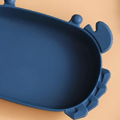 Random Color Crab Cat Bowl Plastic Cat Food Water Feeding Basin