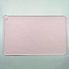 Dog Food Mat Silicone Paw Pattern Waterproof Anti Skip Cat Bowl Mat