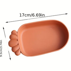 Colorful Carrot Shaped Pet Bowl for Mealtime Fun