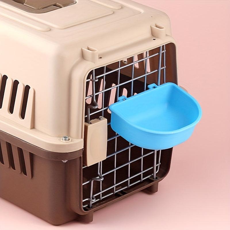 Non-slip Pet Hanging Bowl for Cage Aviation Box