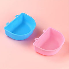Non-slip Pet Hanging Bowl for Cage Aviation Box