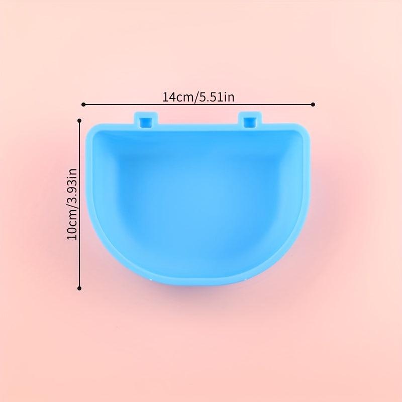 Non-slip Pet Hanging Bowl for Cage Aviation Box
