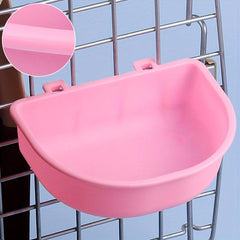 Non-slip Pet Hanging Bowl for Cage Aviation Box