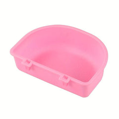 Non-slip Pet Hanging Bowl for Cage Aviation Box