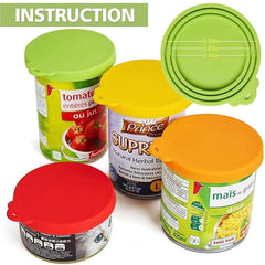 Silicone Pet Food Can Covers - Keep Your Pet Food Fresh