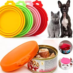 Silicone Pet Food Can Covers - Keep Your Pet Food Fresh
