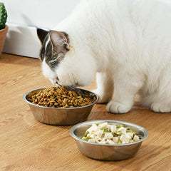 Stainless Steel Non Slip Cat Feeder Bowl