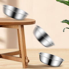 Stainless Steel Non Slip Cat Feeder Bowl