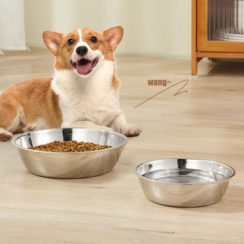 Stainless Steel Non Slip Cat Feeder Bowl