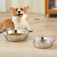 Stainless Steel Non Slip Cat Feeder Bowl