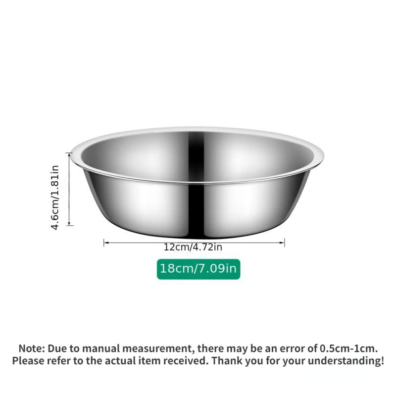 Stainless Steel Non Slip Cat Feeder Bowl