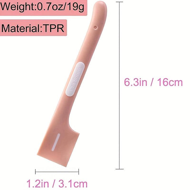 Silicone Cat Food Spatula Long Handle Pet Spoon