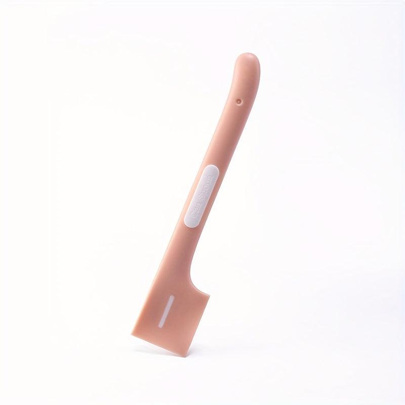 Silicone Cat Food Spatula Long Handle Pet Spoon
