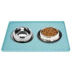 Non Slip Pet Placemat Waterproof Silicone Dog Cat Feeding Mat