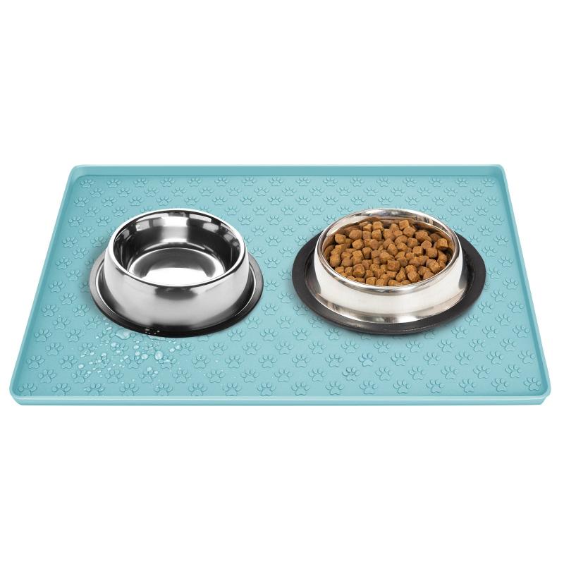 Non Slip Pet Placemat Waterproof Silicone Dog Cat Feeding Mat